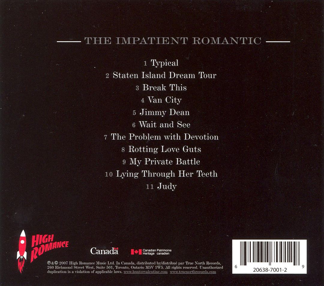 Impatient Romantic cover art