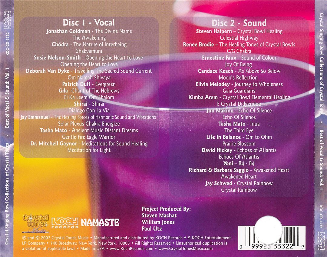 Crystal Bowls Collection of Crystal Tone cover art