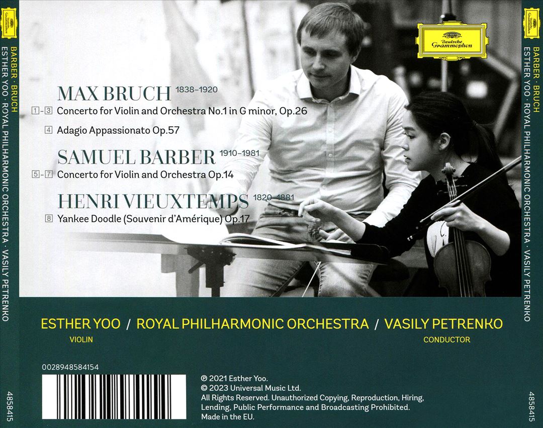 Barber, Bruch cover art