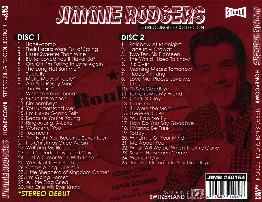 Stereo Singles Collection/Honeycomb cover art