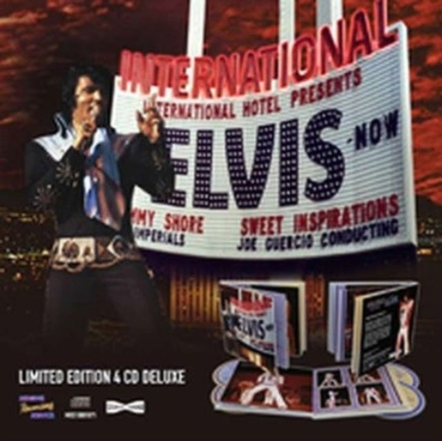 LAS VEGAS INTERNATIONAL PRESENTS ELVIS cover art