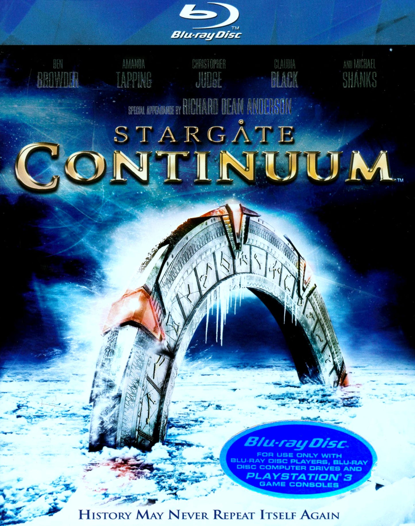 Stargate: Continuum [Blu-ray] cover art