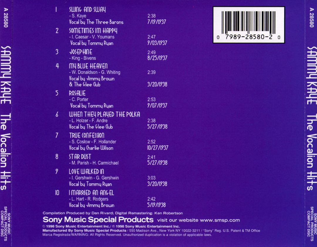Vocalion Hits cover art