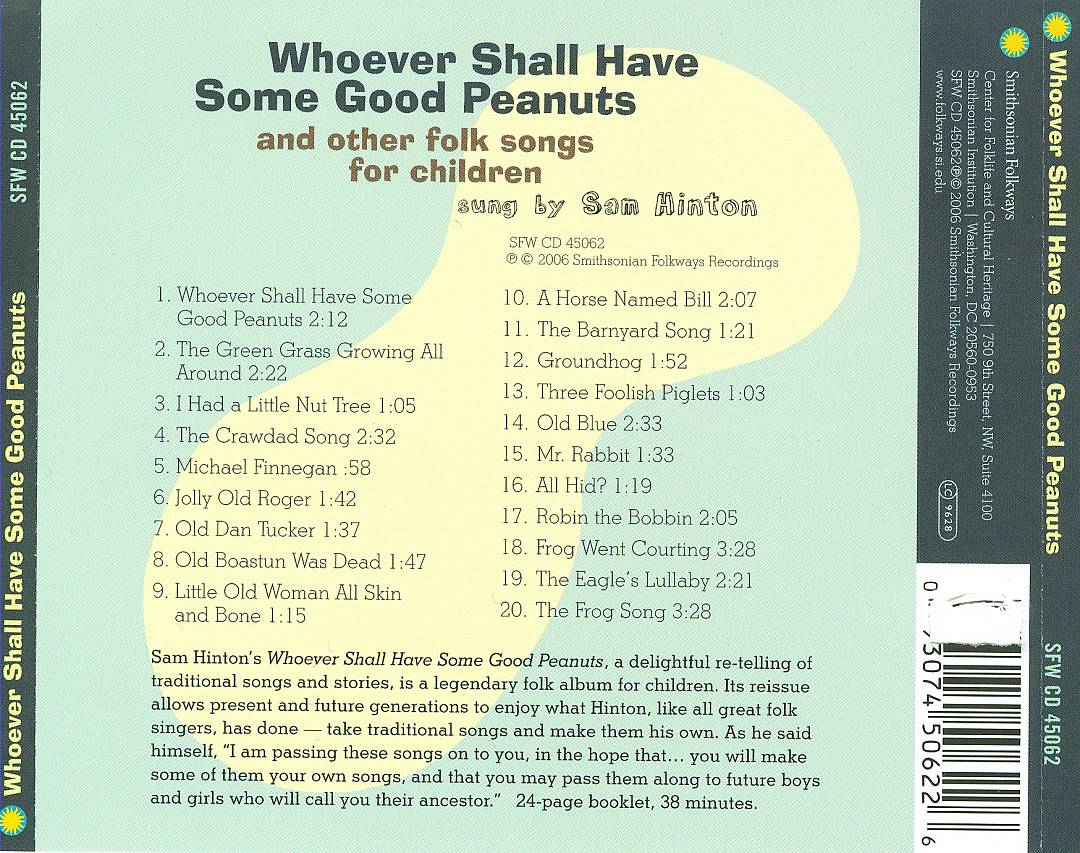 Whoever Shall Have Some Good Peanuts cover art