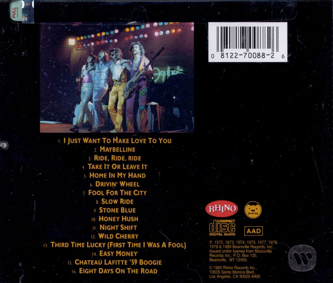 Best of Foghat [1989] cover art