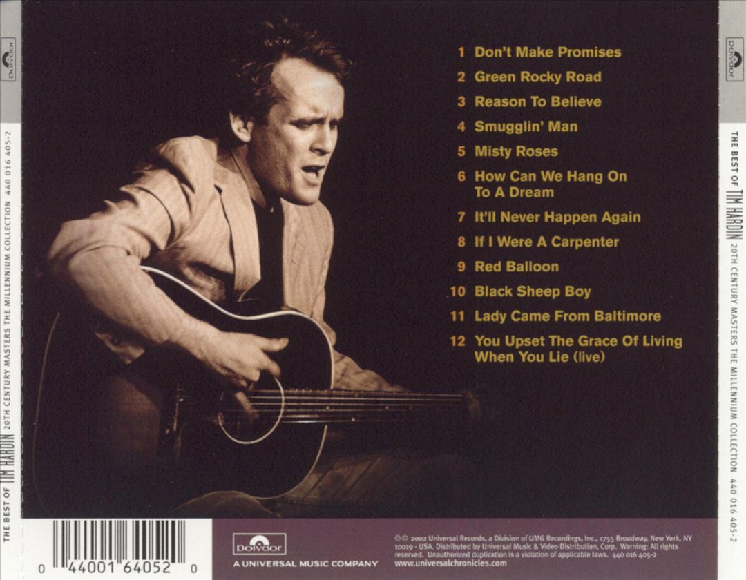 20th Century Masters - The Millennium Collection: The Best of Tim Hardin cover art