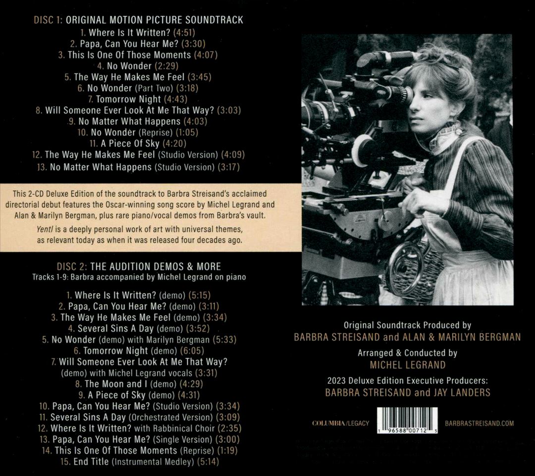 Yentl [40th Anniversary Deluxe Edition] cover art