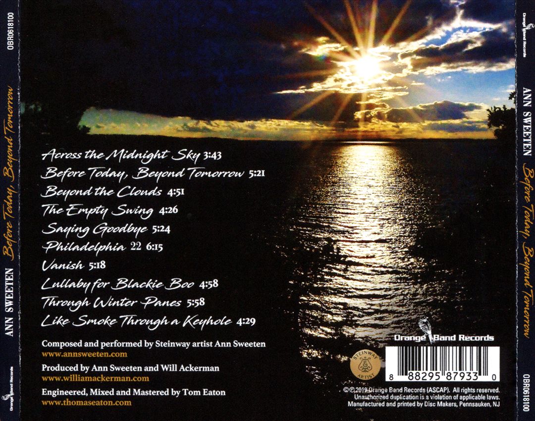 Before Today, Beyond Tomorrow cover art