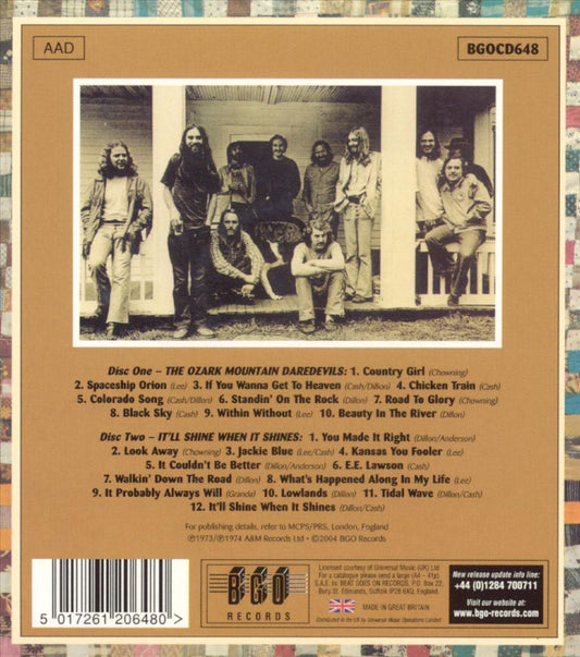 Ozark Mountain Daredevils/It'll Shine When It Shines cover art
