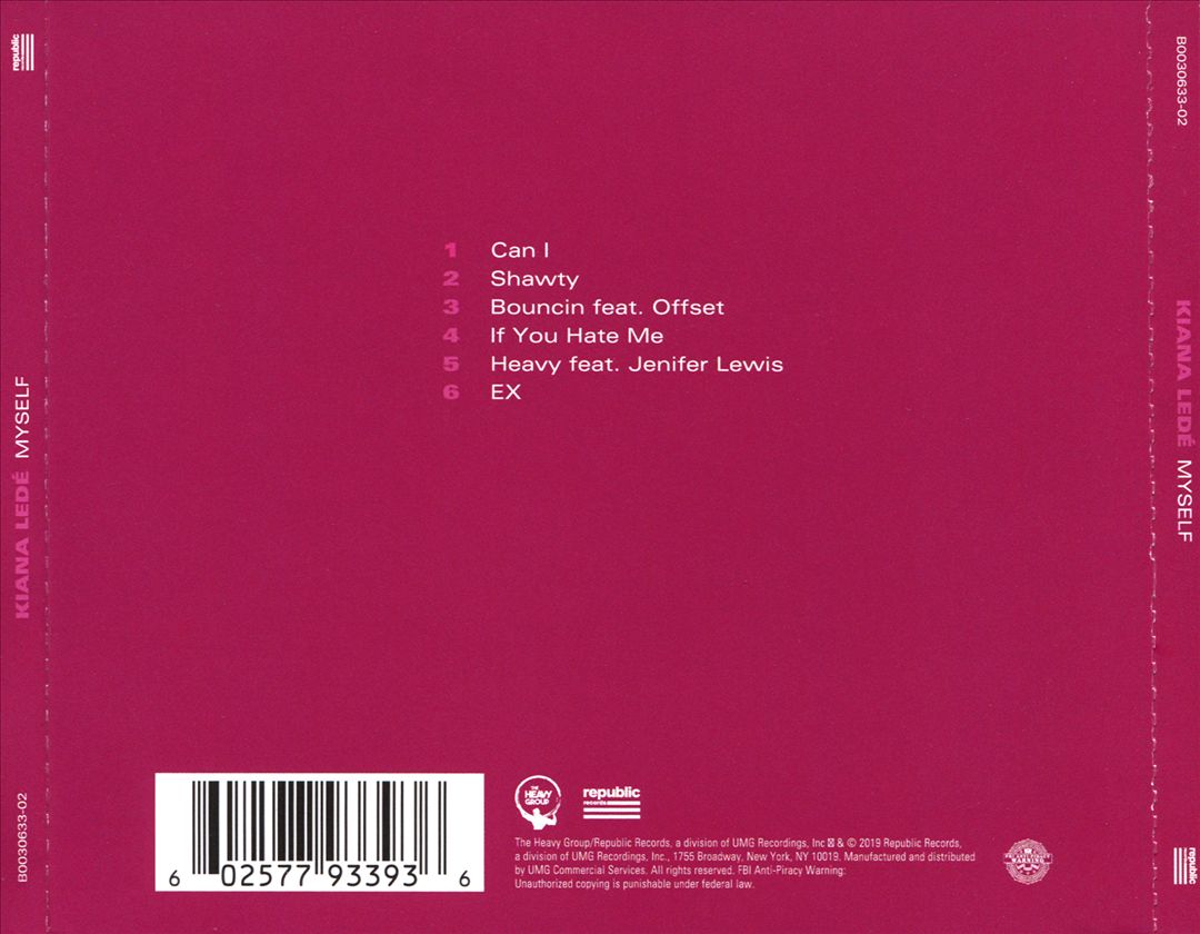 Myself cover art