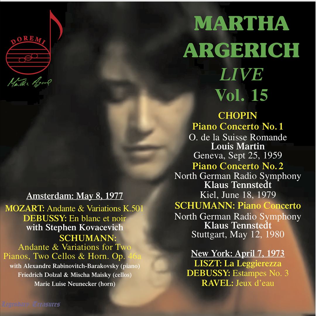 Martha Argerich Live, Vol. 15 cover art