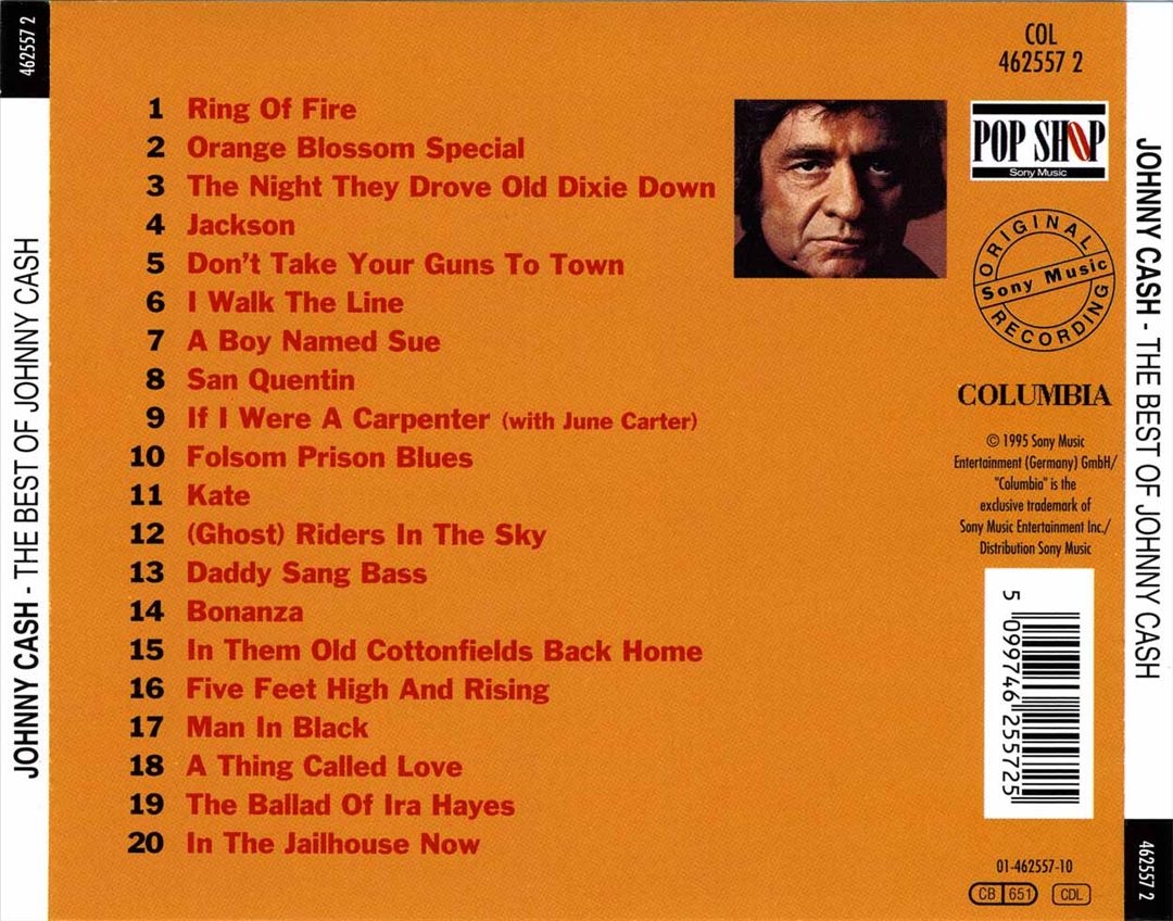 Best of Johnny Cash [Sony] cover art
