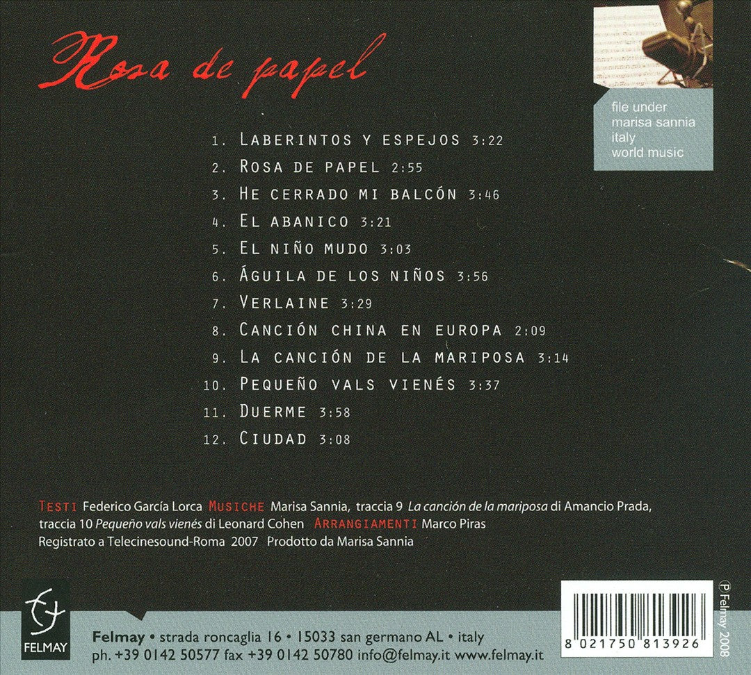 Rosa de Papel cover art
