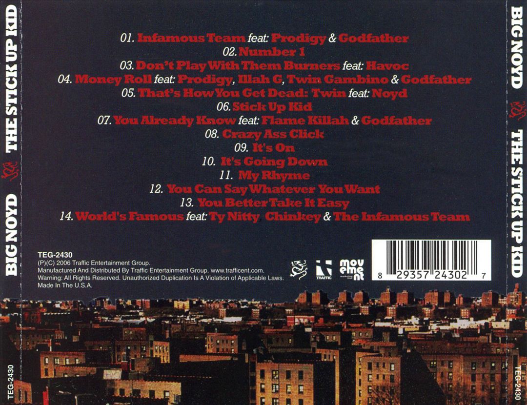 Stick Up Kid cover art