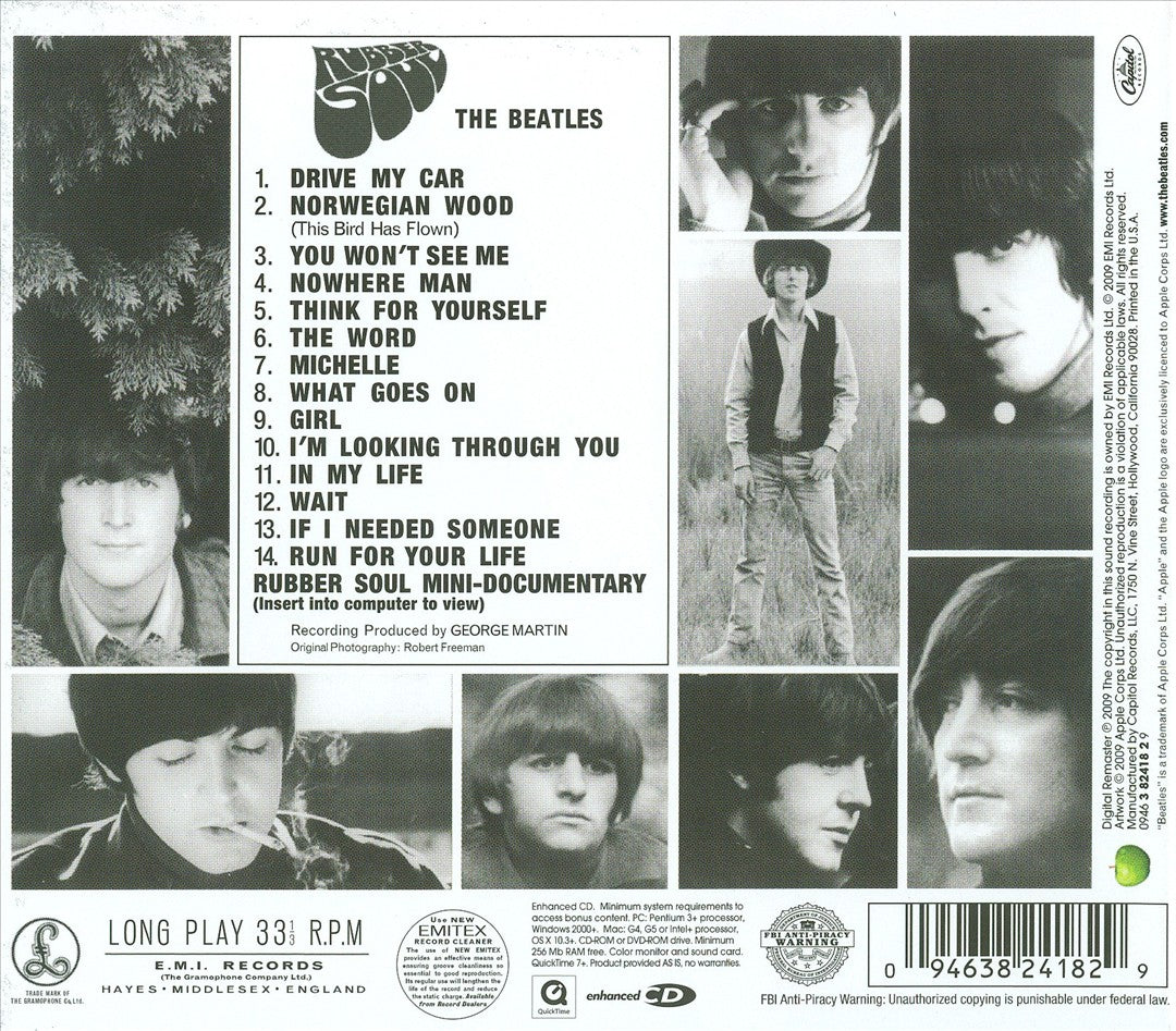 Rubber Soul cover art