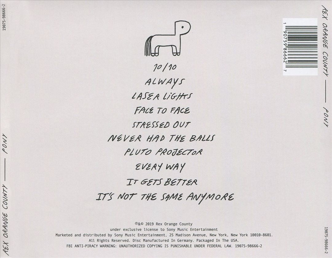 PONY cover art
