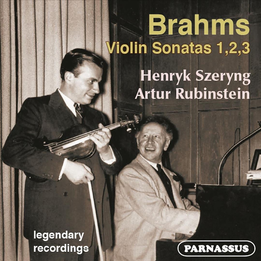 Brahms: Violin Sonatas 1, 2, 3 cover art
