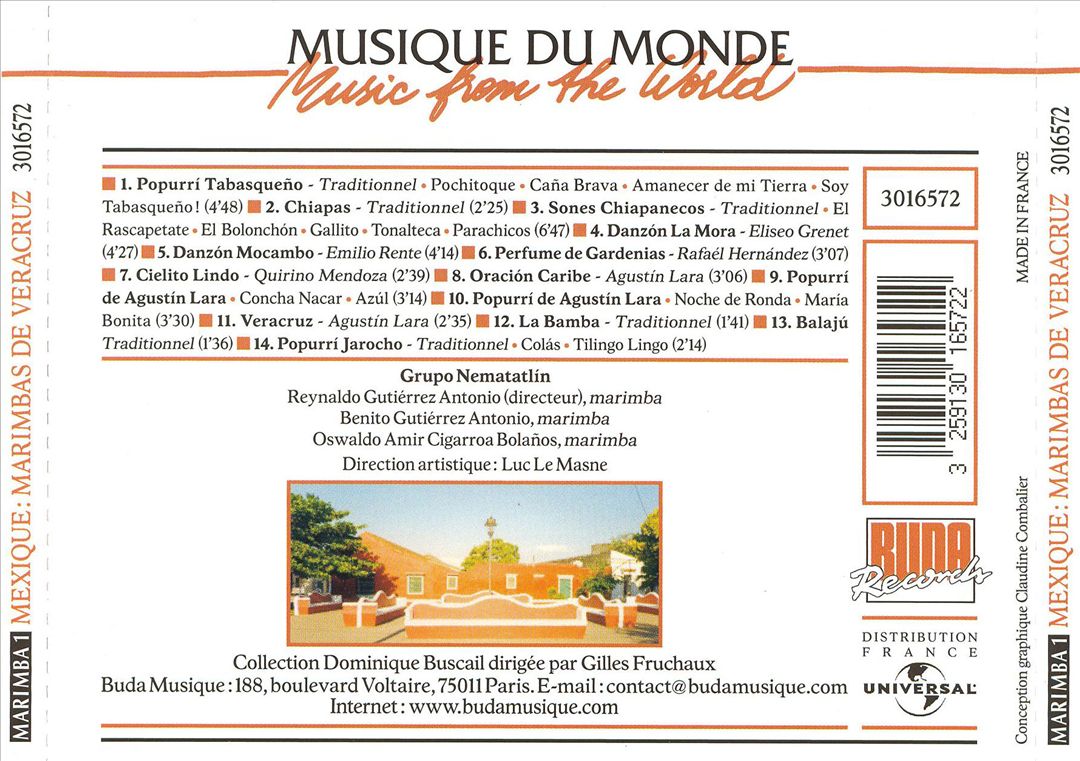 Marimbas from Veracruz cover art