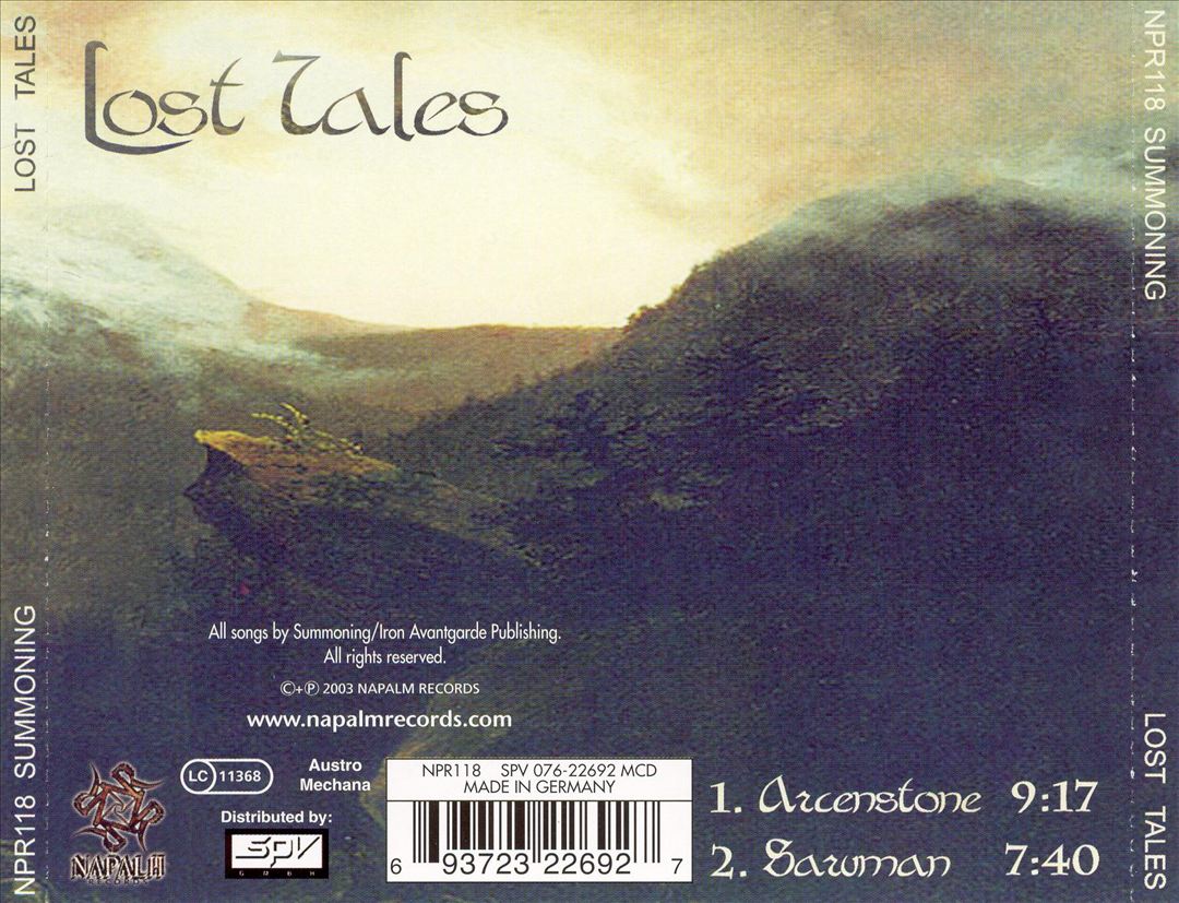 Lost Tales cover art