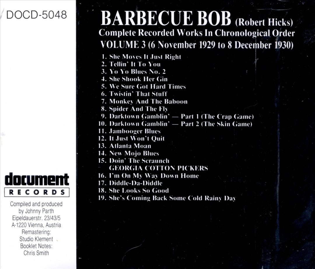 Complete Recorded Works, Vol. 3 (1929-1930) cover art