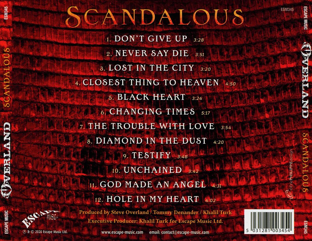 Scandalous cover art