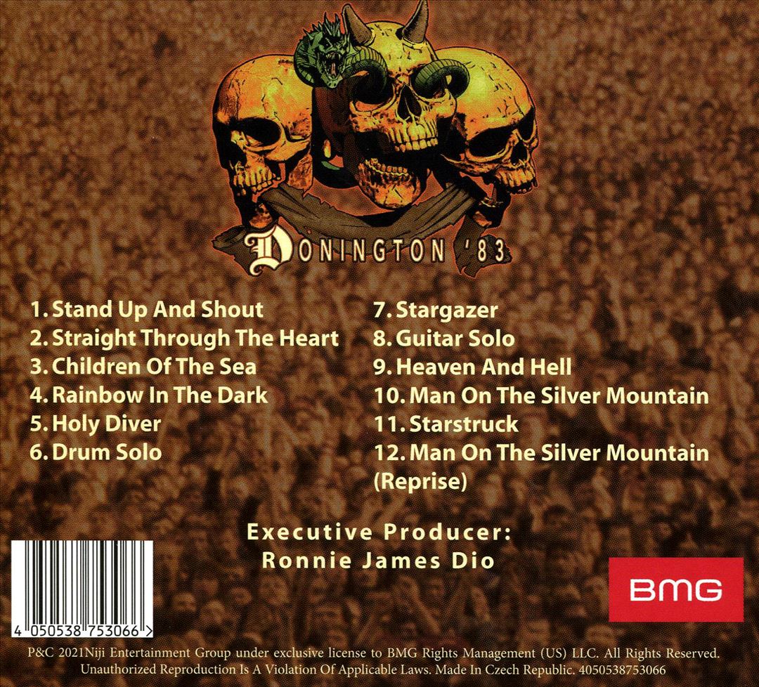 At Donington 1983 cover art