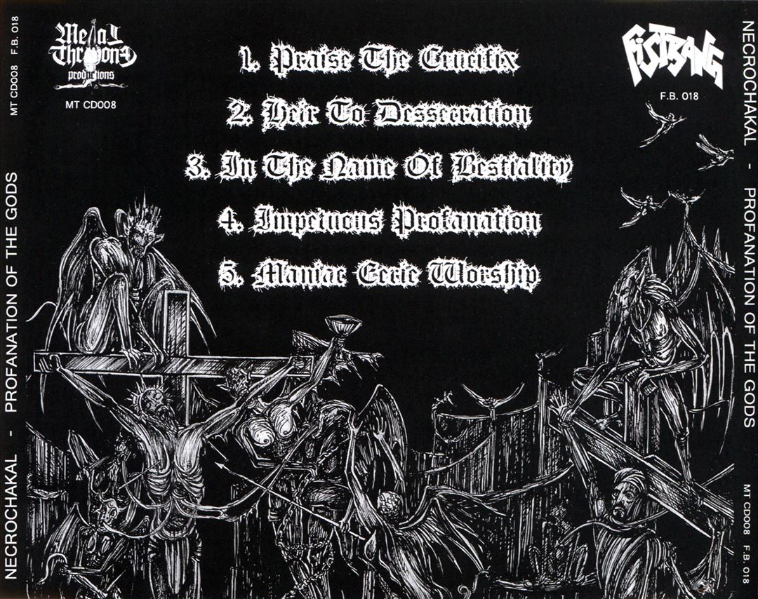 Profanation of the Gods cover art