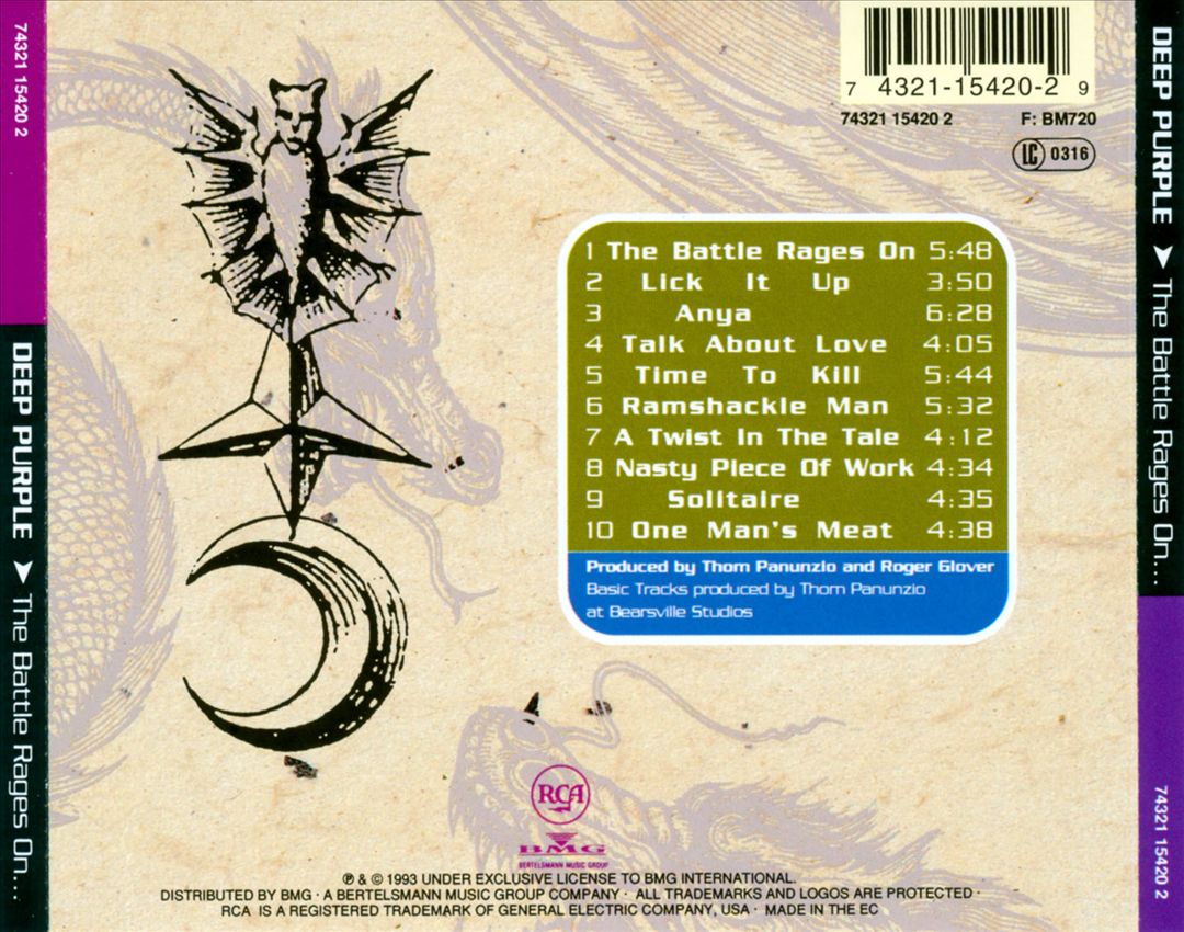 Battle Rages On... cover art