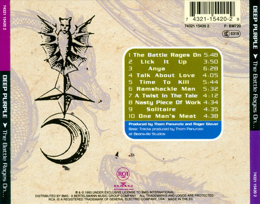 Battle Rages On... cover art