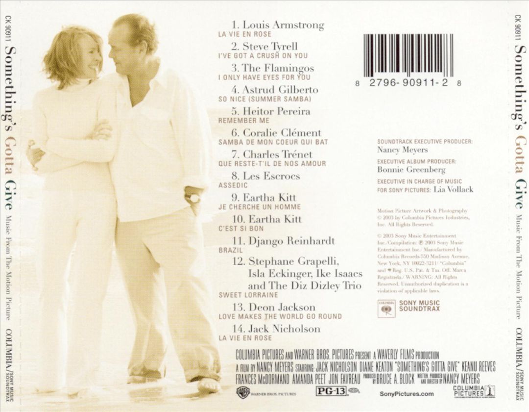 Something's Gotta Give cover art
