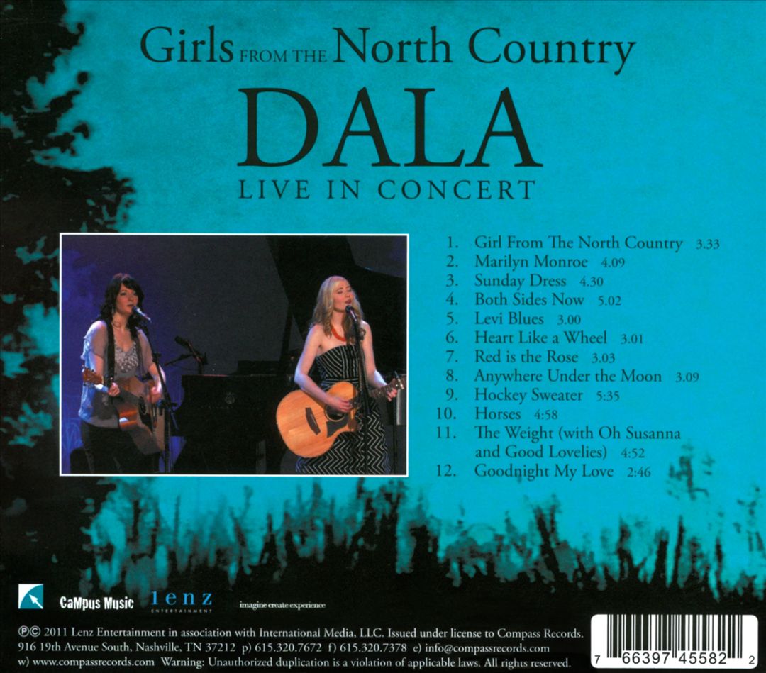 Girls From the North Country: Live In Concert cover art