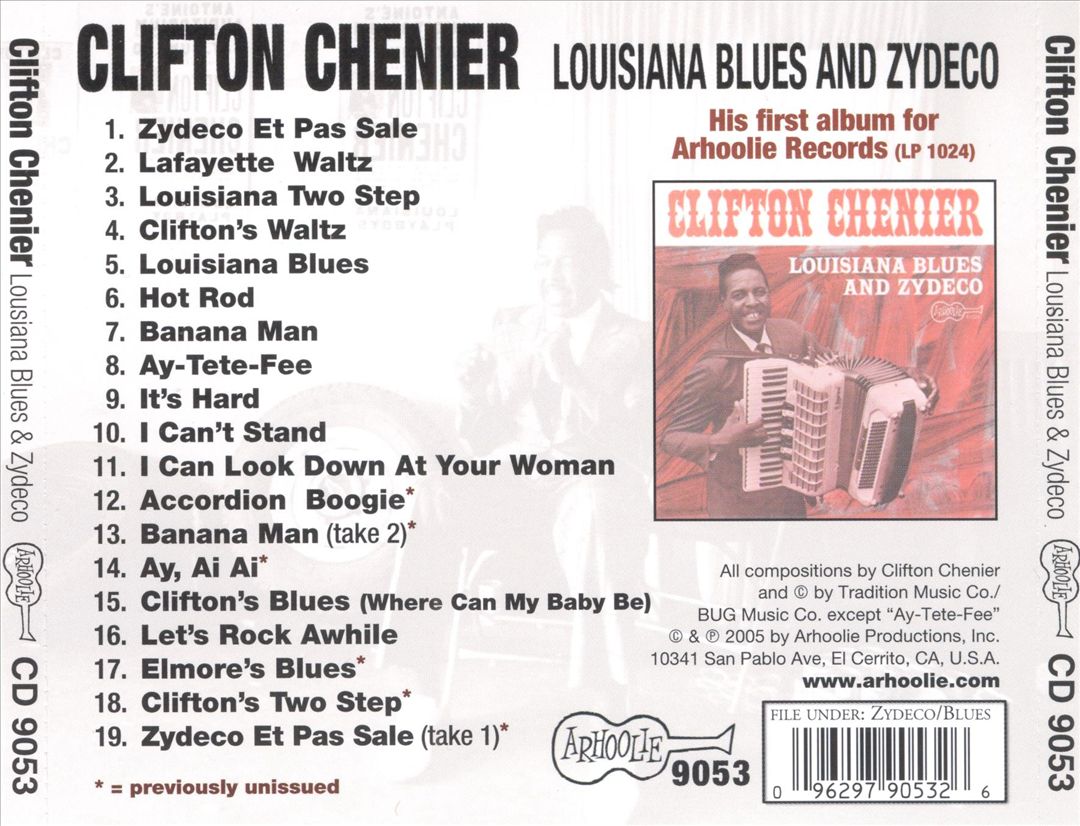 Louisiana Blues & Zydeco [Bonus Track] cover art