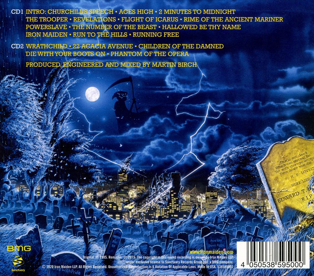 Live After Death [Live at Long Beach Arena] cover art