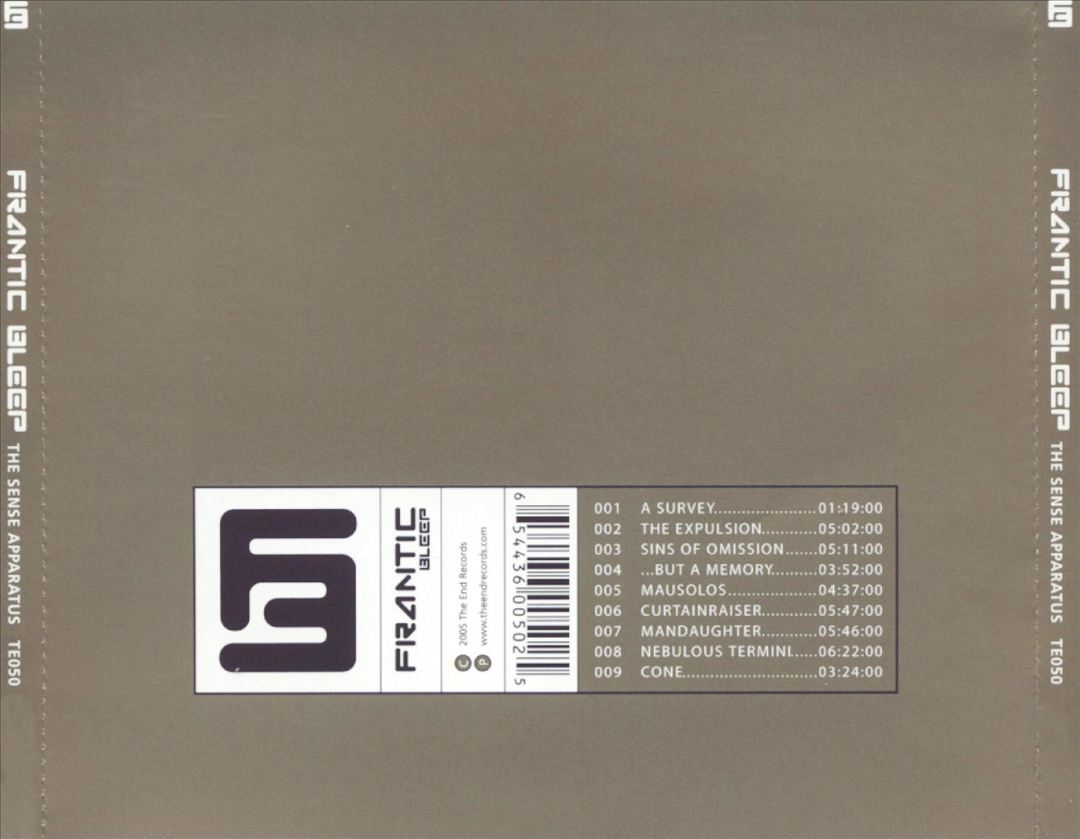Sense Apparatus cover art