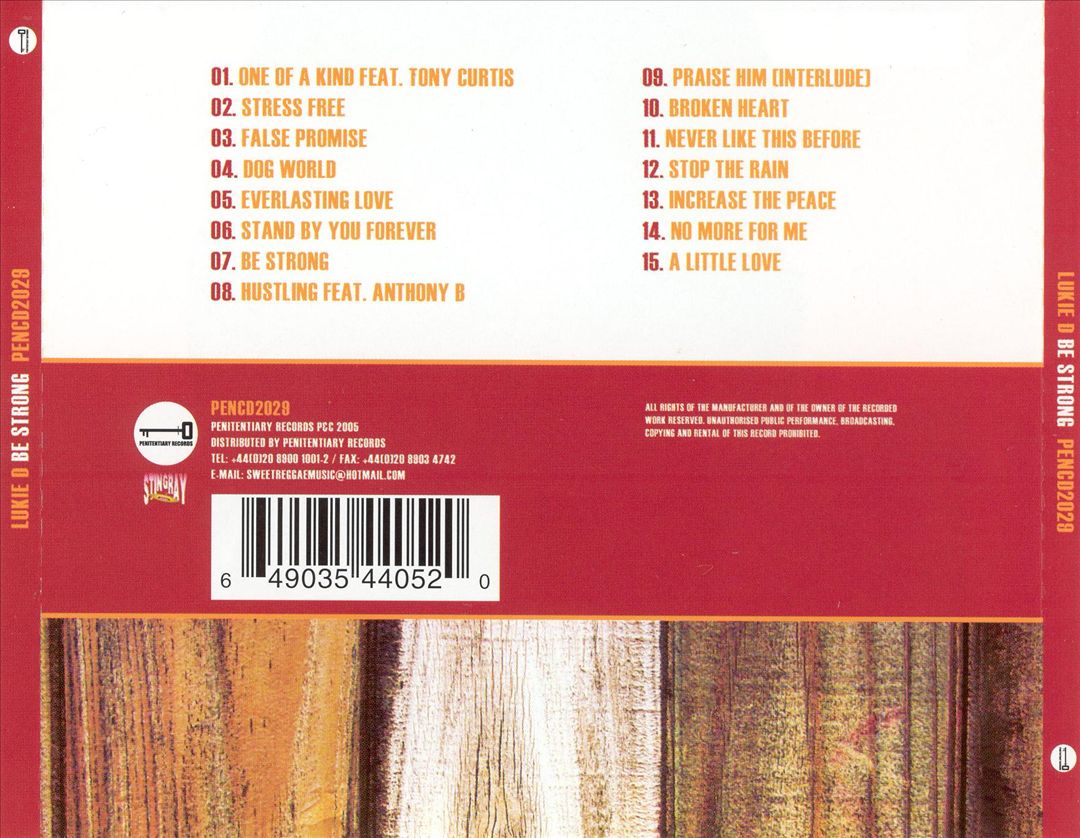 Be Strong cover art