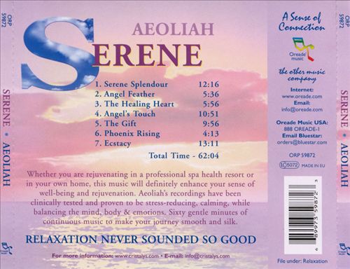 Serene: Music for Spas cover art