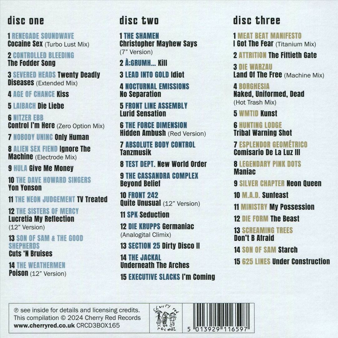 Control I'm Here: Adventures on the Industrial Dance Floor 1983-1990 cover art