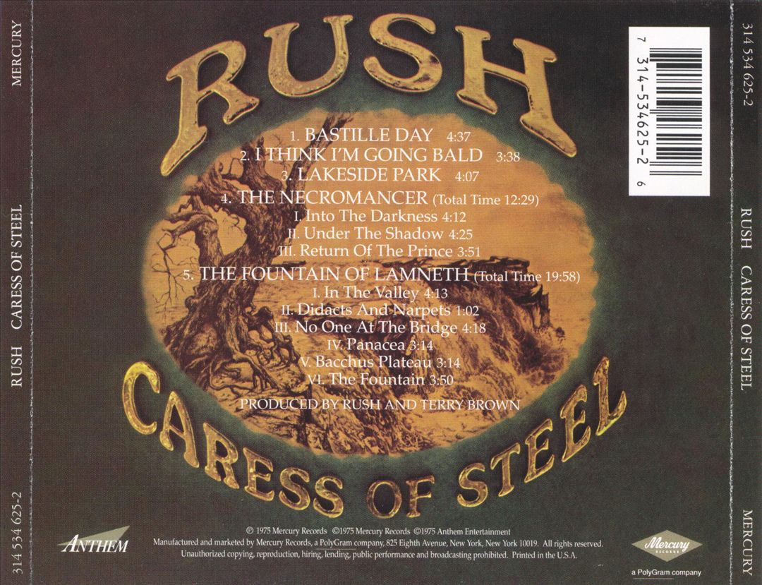 Caress of Steel cover art