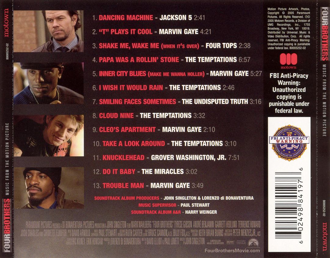 Four Brothers [Original Soundtrack] cover art
