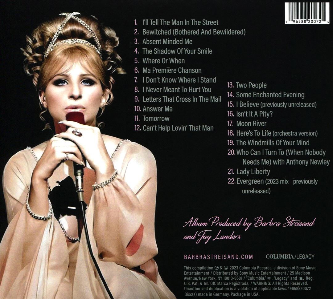 Evergreens: Celebrating Six Decades on Columbia Records cover art