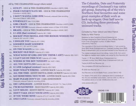 Gigi & the Charmaines cover art