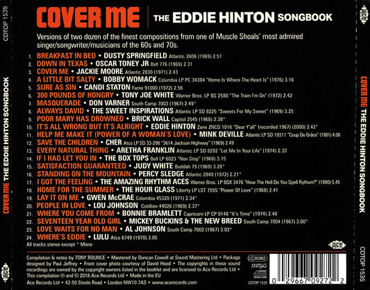 Cover Me: The Eddie Hinton Songbook cover art