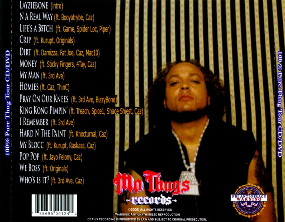 100% Pure Thug Tour cover art