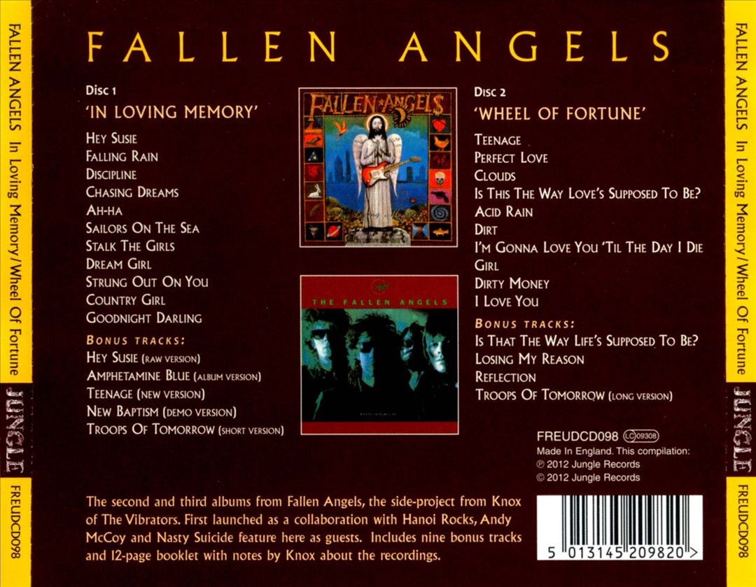 In Loving Memory/Wheel of Fortune' cover art