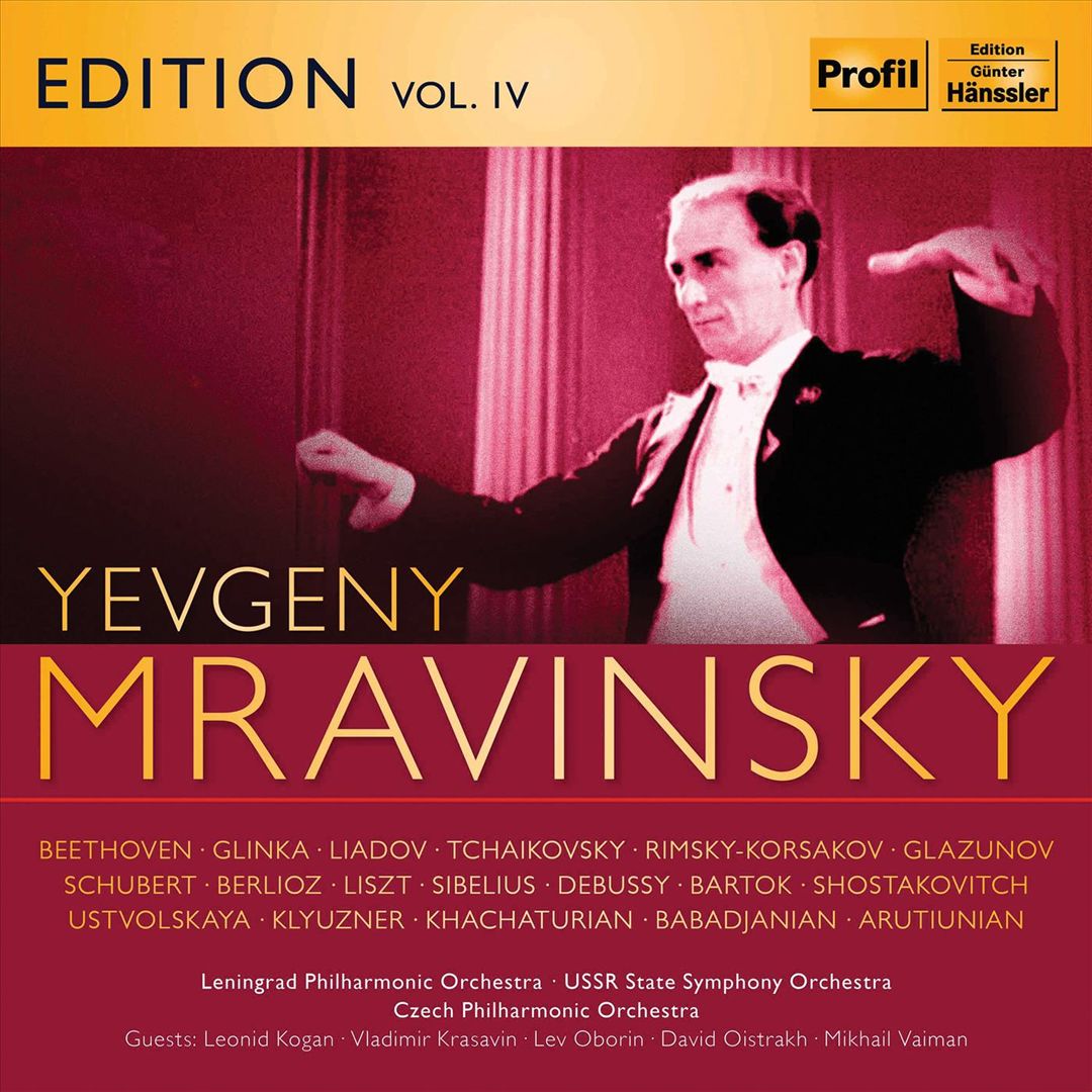 Yevgeny Mravinsky Edition, Vol. 4 cover art