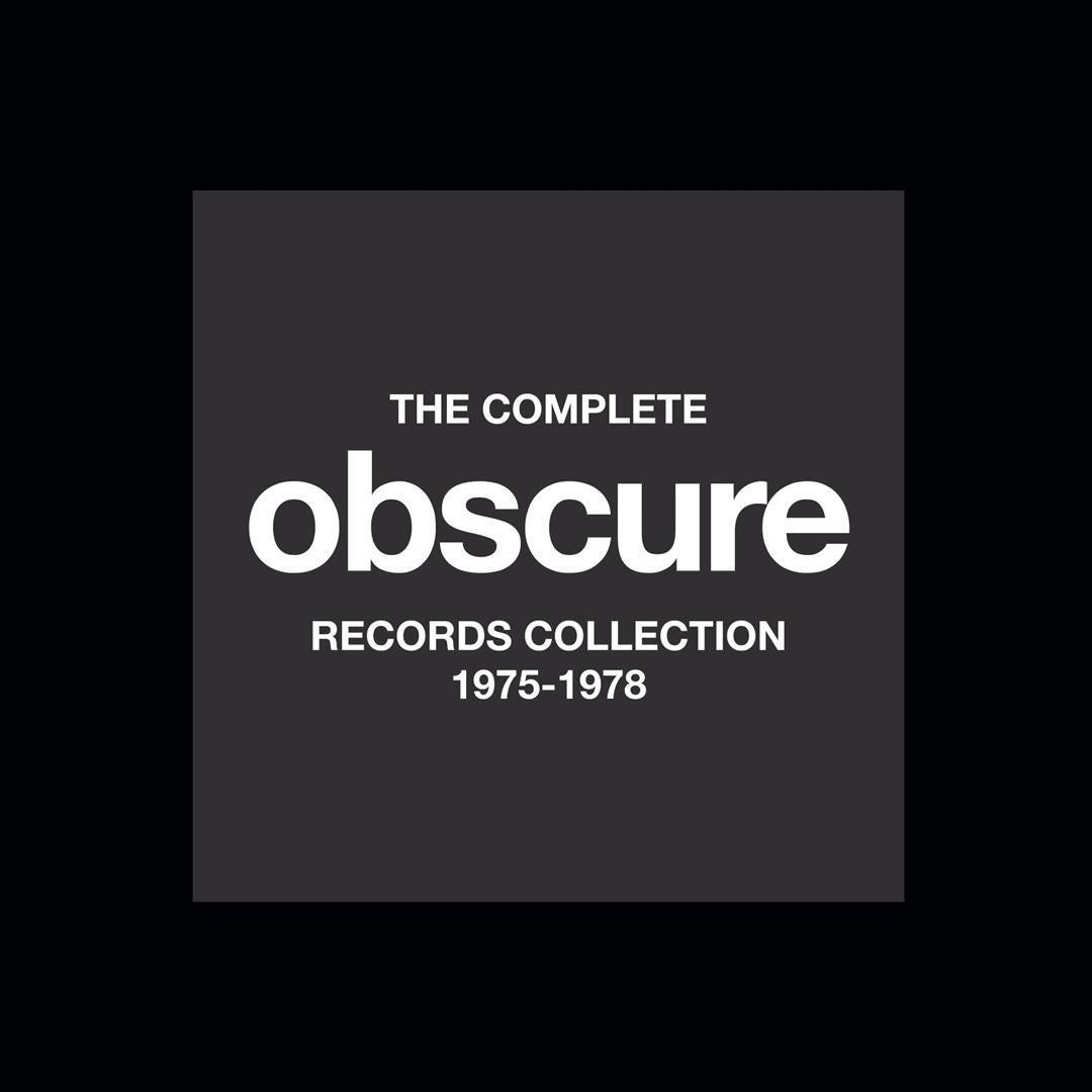 Complete Obscure Records Collection, 1975-1978 cover art