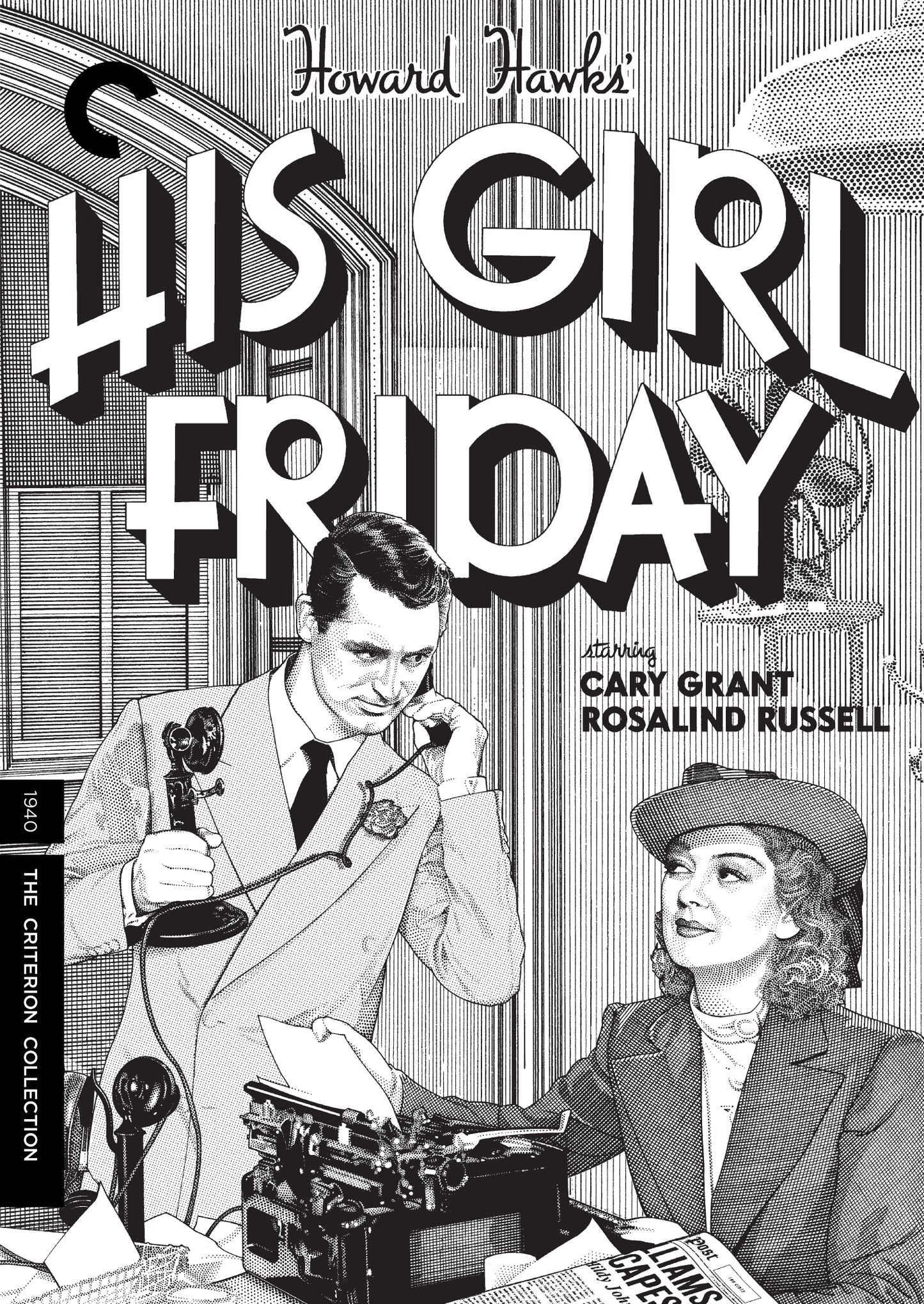 His Girl Friday [Criterion Collection] [2 Discs] cover art