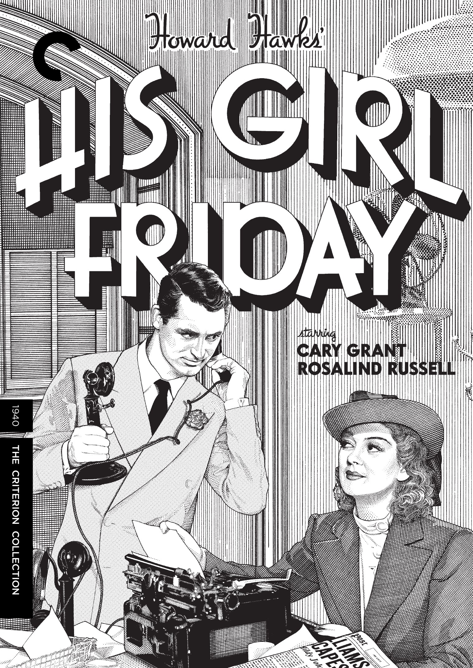 His Girl Friday [Criterion Collection] [2 Discs] cover art