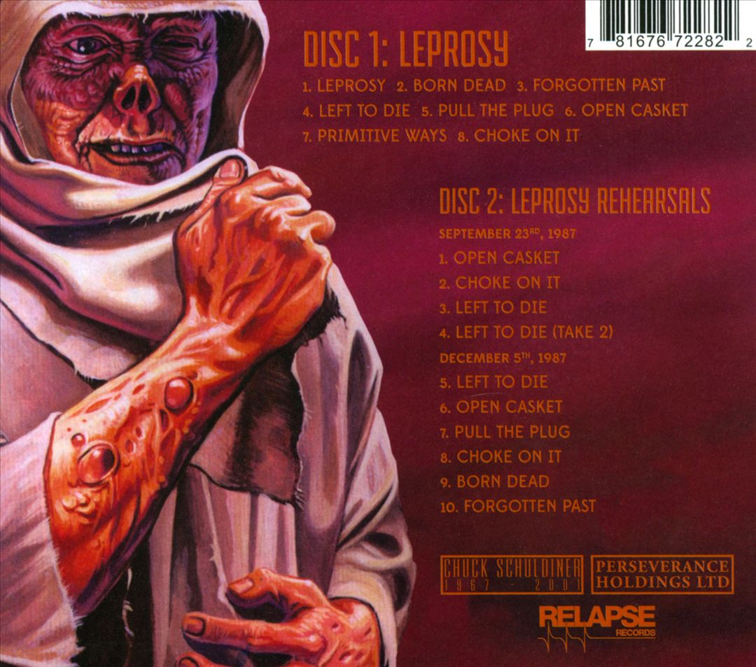 Leprosy cover art