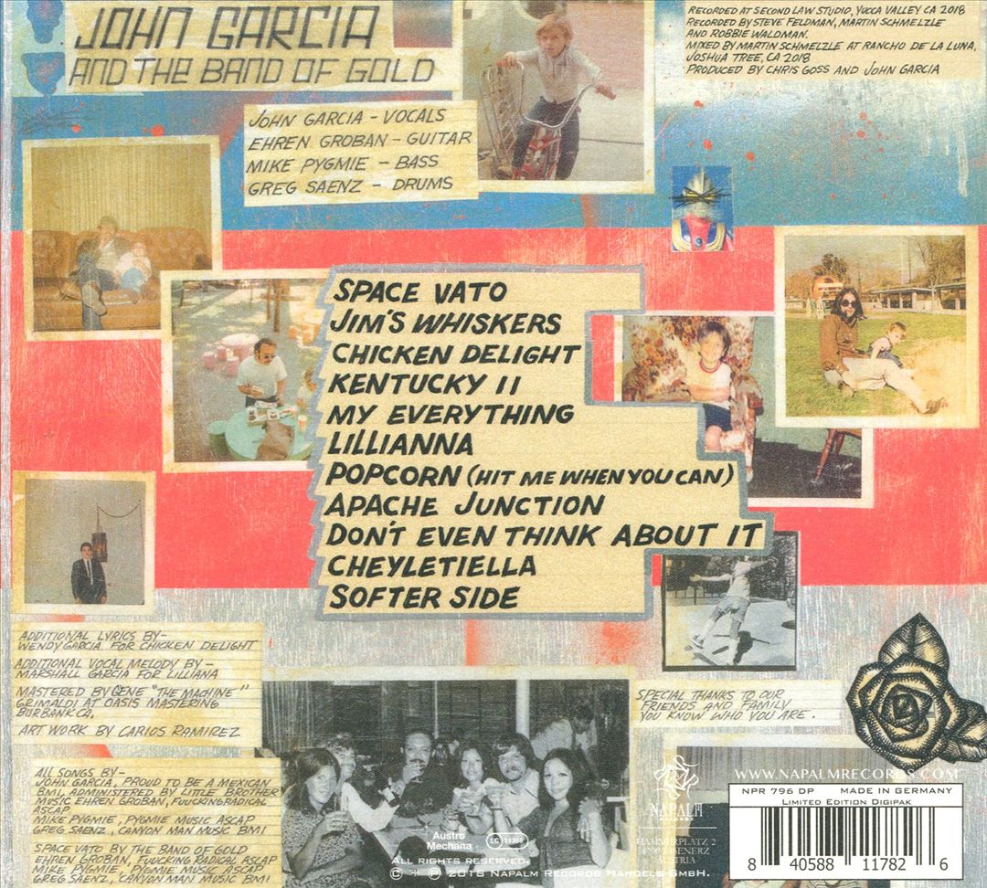 John Garcia and the Band of Gold cover art